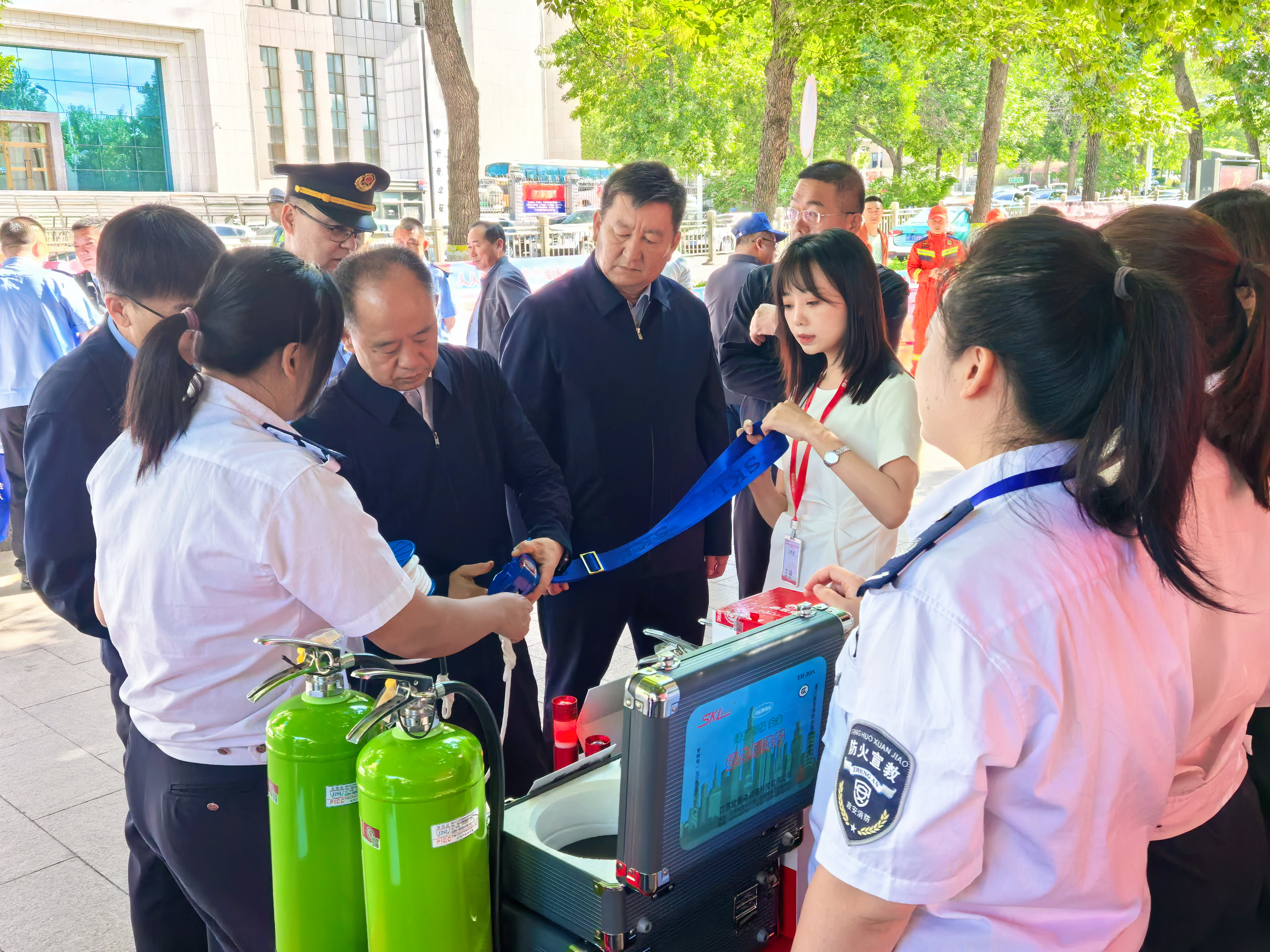 人人講安全、個個會應急丨政安消防“2025年防災減災宣傳活動”精彩瞬間