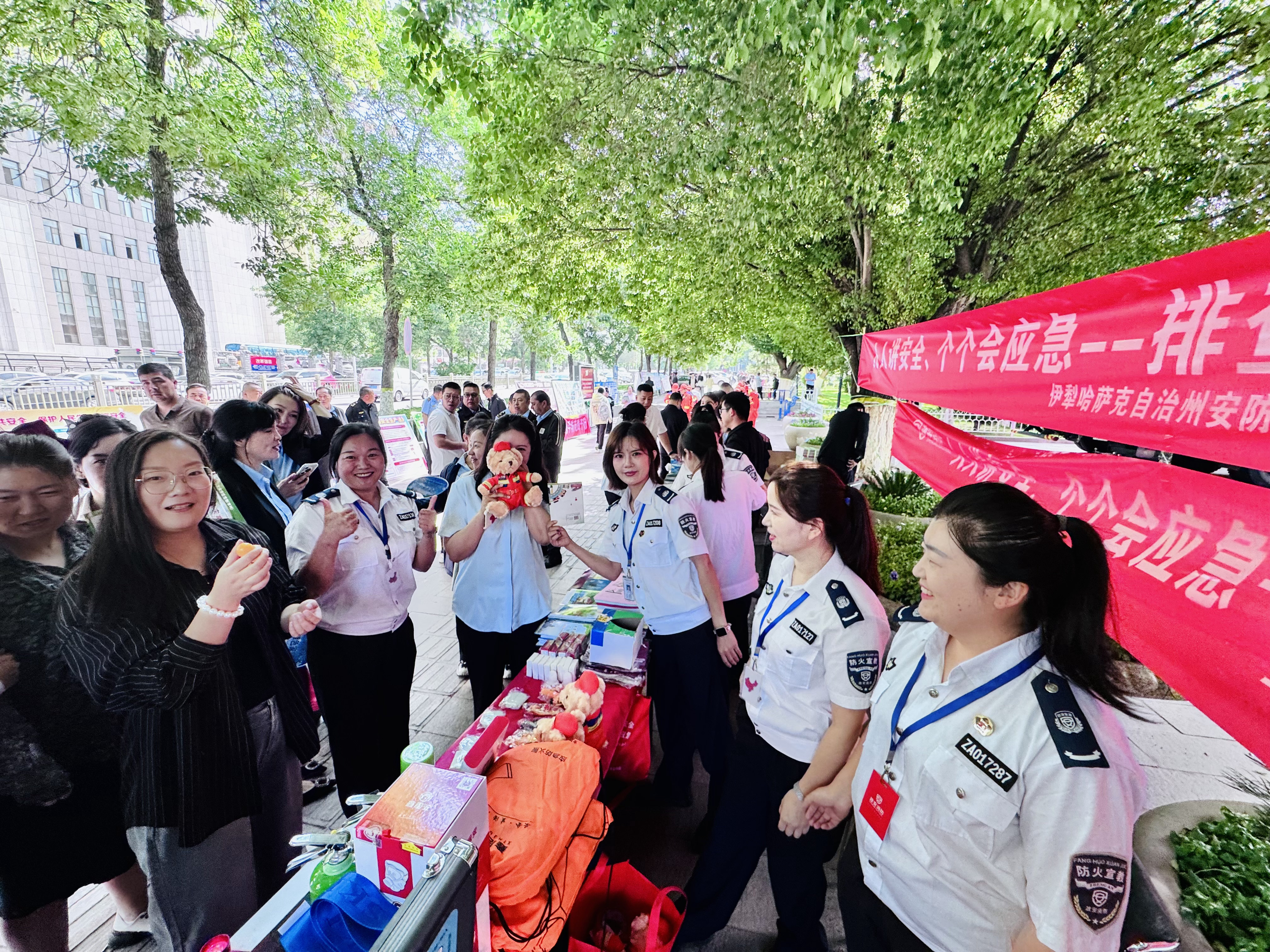 人人講安全、個個會應急丨政安消防“2025年防災減災宣傳活動”精彩瞬間