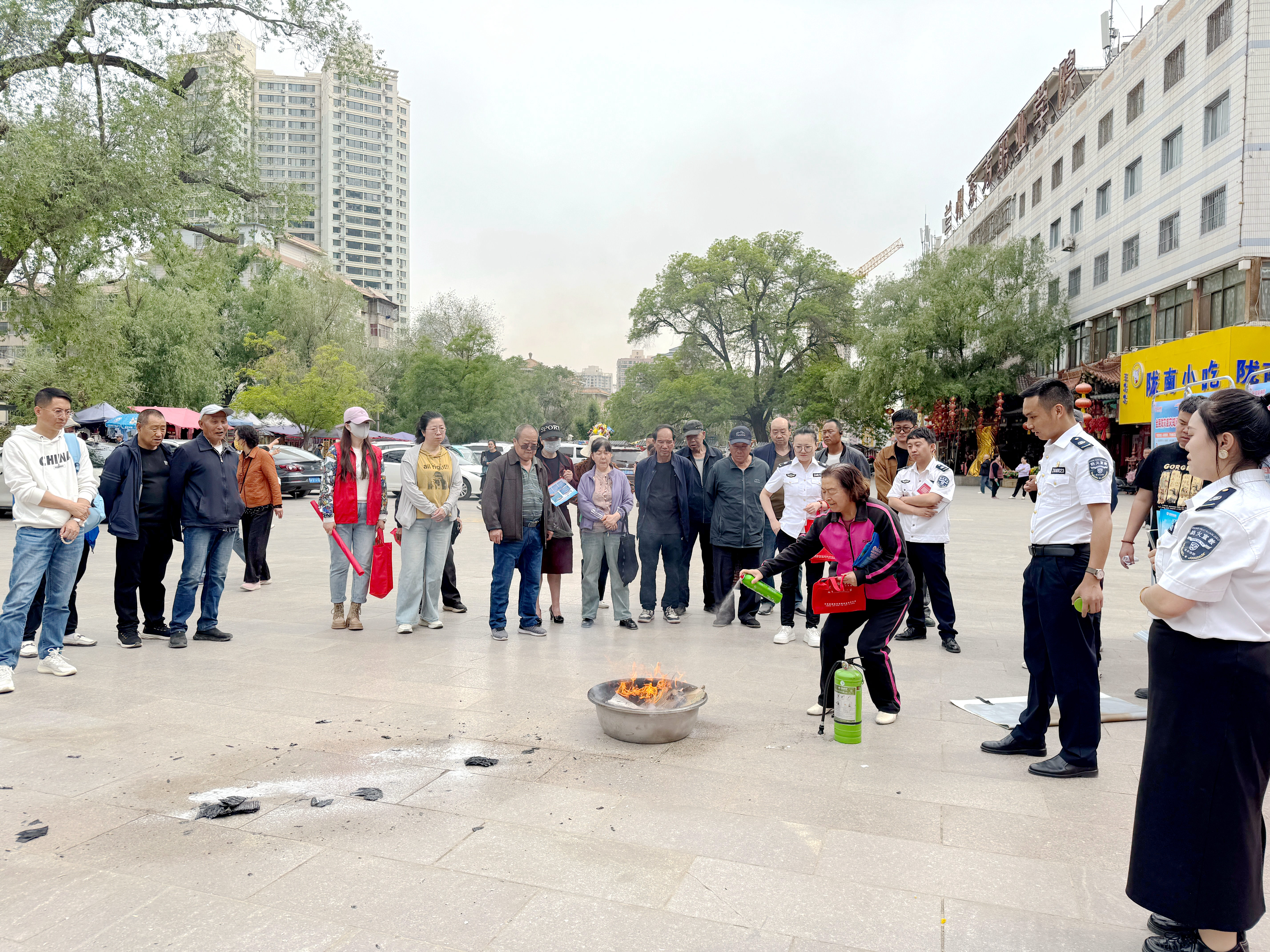 人人講安全、個個會應急丨政安消防“2025年防災減災宣傳活動”精彩瞬間