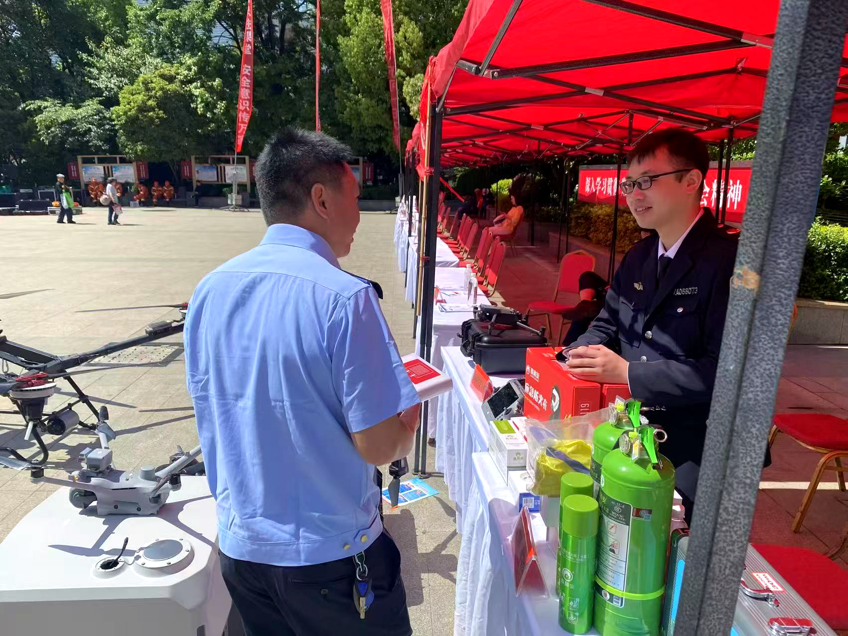 人人講安全、個個會應急丨政安消防“2025年防災減災宣傳活動”精彩瞬間